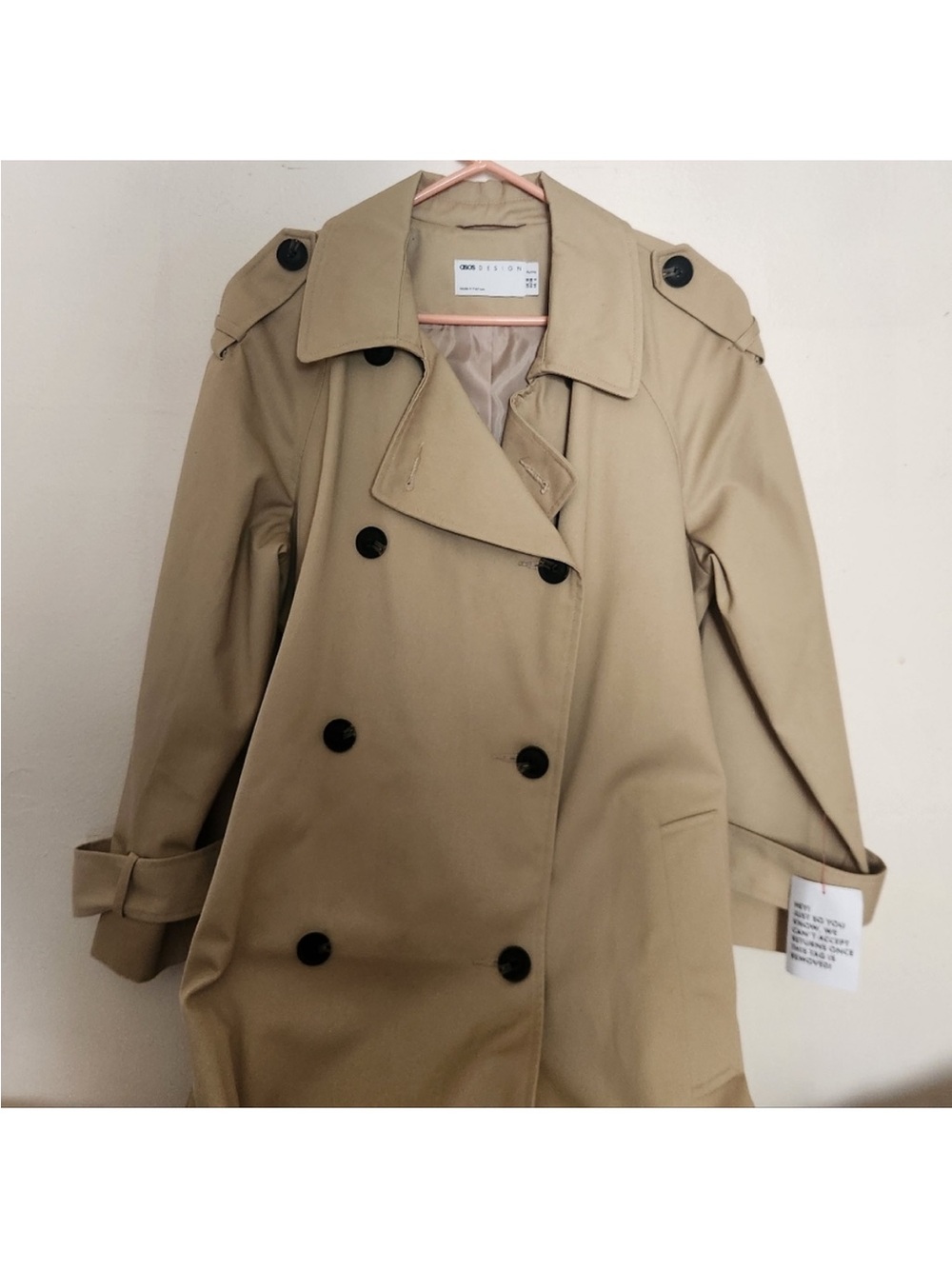 Asos Petite Trench Coat - Picture 2 of 3